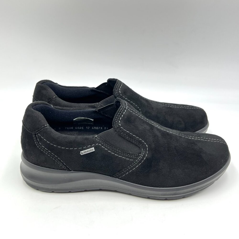 Ara Womens Size 6.5 US 4‎ UK Theo Black Comfort Loafers Shoes
